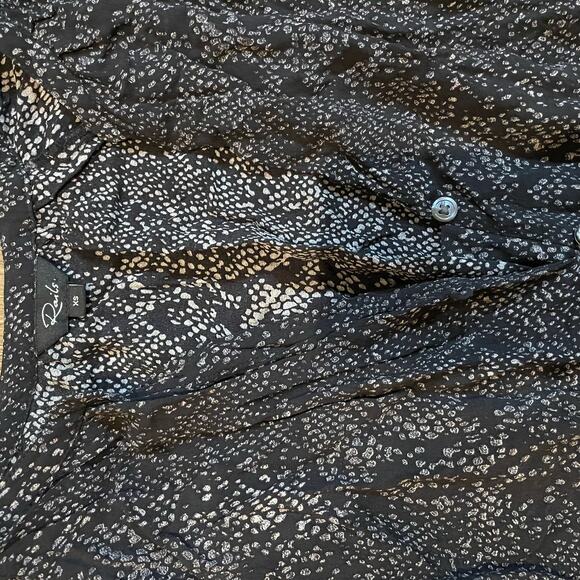 Rails Inez Python Snake Printed Long Sleeve Dress Size XS - Picture 2 of 3